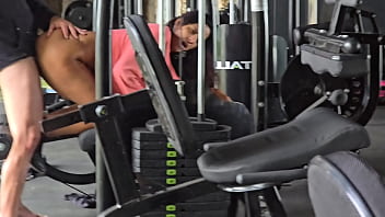 Pounding that hot brunette Kel Macettare at the condo’s gym.