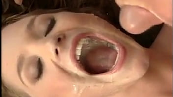 Gang Slut Drenched in Cum