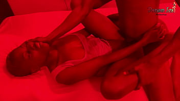 Passionate and steamy interracial encounter with two ebony couples