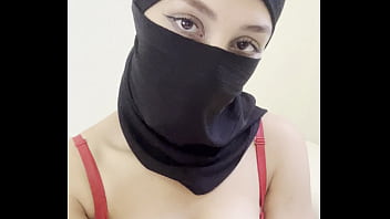 Arab Veiled Beauty Flaunts Her Voluptuous Curves and Luscious Breasts
