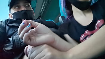 Ride the Public Bus with a Public Creampie