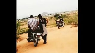 Tamil hottie grinding her tits on her boyfriend’s chest
