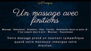 A Sensual Massage with a Mouthwatering Climax – French Audio Erotica