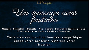 A Sensual Massage with a Mouthwatering Climax – French Audio Erotica