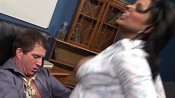 Busty Secretary with Massive Knockers