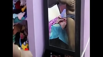 Aroused Tamil Housewife Teases Her Husband with a Sultry Dress-Up Show