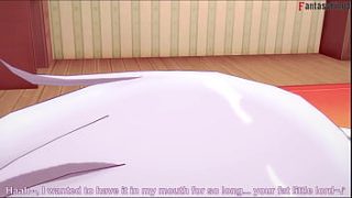 Noelle’s Deep Throat Fantasy: A Genshin Impact POV Blowjob Experience on Sheer & PTRN