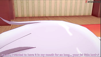 Noelle’s Deep Throat Fantasy: A Genshin Impact POV Blowjob Experience on Sheer & PTRN