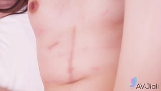 Long-haired Asian beauty Ranako gets passionately pounded by her lover.