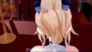 Desk Job with Jean: A Genshin Impact POV Fantasy – Full Raw & Uncut on Sheer & PTRN