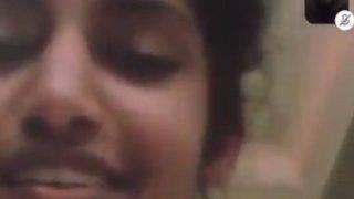 Desi teen Nimasha strips down for a steamy solo session