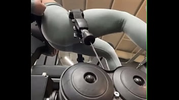 Drenched and Desperate: A Gym Session of Uncontrollable Release