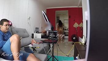 My husband’s cuckold invited the computer tech over and I strutted around in a sheer white bikini right in front of him