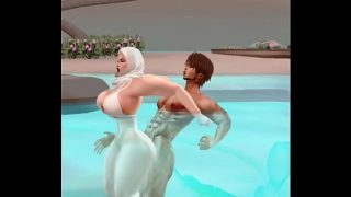 Arab Babe Gets Wild on IMVU
