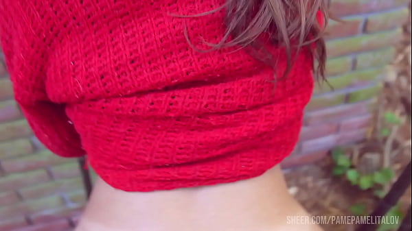 Sneaking a raw pounding for my stepmom behind the house