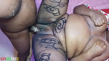 Ebony BBW Takes a Massive BBC Cumshot