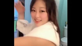 Steamy Shower Scene with a Chinese Model
