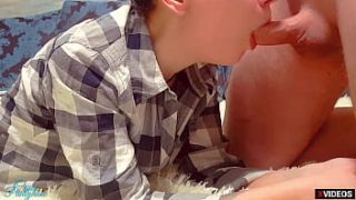 Step-Sister’s Secret Satin Suck-Off: A Load on Her Leggings While the Folks Were Home