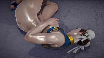 Chun-Li’s Solo Session: Riding Hard and Squirting Wild