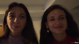 Naughty Neighbors Beg for Public Facials and Strut Their Creampied Faces