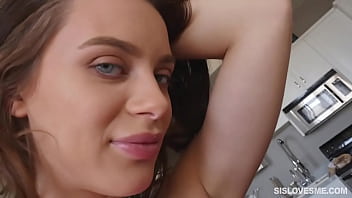 Stepbrother demands a steamy striptease from his stepsister!