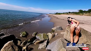 Mature German Stud Takes Liberal Latina for a Wild Fuck on Mexican Beaches