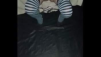 Aged and ample-titted motherfucker jerks herself off to a shuddering climax