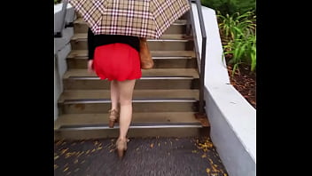 Tight Little Asian Tease in a Mini Skirt – Part 1