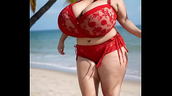 Voluptuous Chinese BBW with AI-Crafted Curves