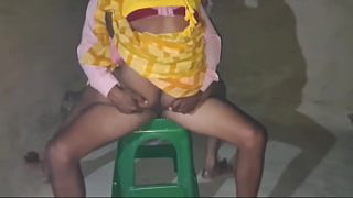 Desi village bhabi in saree gets her blouse ripped open for rough boob sucking and hardcore fucking