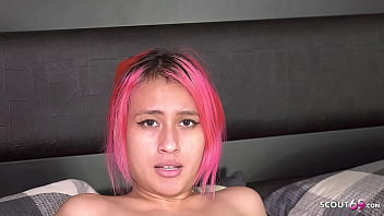 Vintage German Traveler Seduces Fiery Colombian Teen for Raw Passion