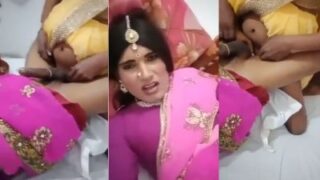 Sizzling shemales swap deep anal pleasures in a steamy XXX encounter.