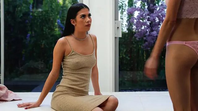 Sizzling Threesome: Mila Marie and Sona Belle Join a Cute Couple for Explosive Fun