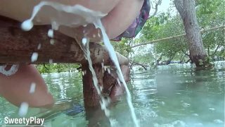 Forced Outdoor Enema Explosion
