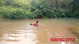 Wild River Fuck: Taking a Massive Cock in the Water