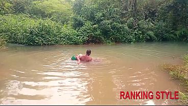 Wild River Fuck: Taking a Massive Cock in the Water