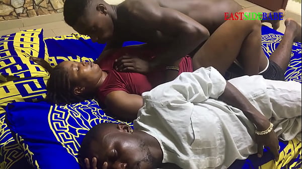 Family bed threesome: husband’s brother joins in for a wild, steamy fuck