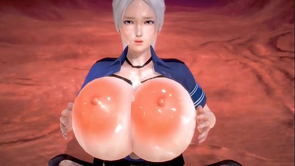 Voluptuous 3D Cop with Massive Melons Unleashed