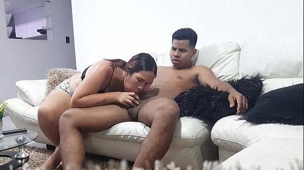 Sizzling Latina seduces her stepbrother in a steamy forbidden affair