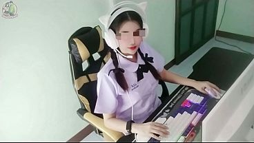 A hot Asian Thai babe craving wild sex