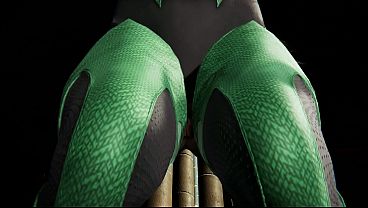 Jade’s 3D Pleasure: Hand and Mouth Ecstasy