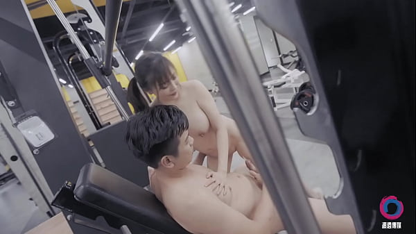 Sweaty Gym Encounter with Lina