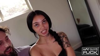 Massive Stud Pounds Petite Anal Princess: Creampie Frenzy Unleashed!
