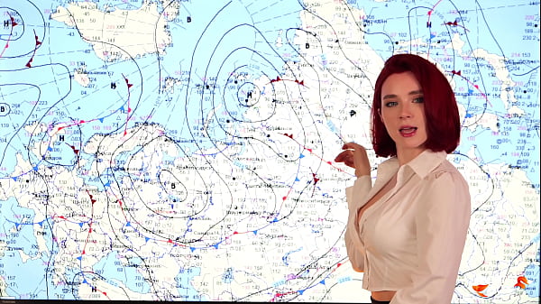 Live News Anchor Gets Double Creampie During On-Air Forecast