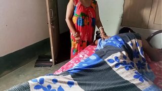 Husband fucks the maid hard after his wife leaves for work!