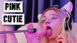 Juicy Pink Slut Ravaged by Relentless Fucking Machine