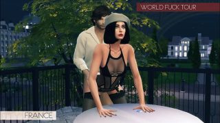 Sims 4: A French Fuck Fest Tour