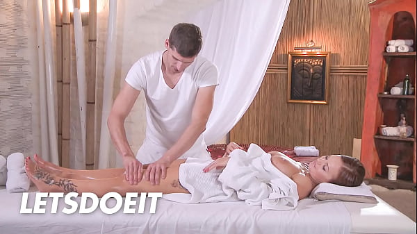 Bella Baby Relishes a Sensual Rubdown Before Getting Pounded in Slick, Messy Fucking