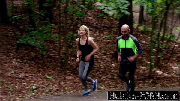 Sizzling Blonde Gets a Steamy Workout from Her Personal Trainer
