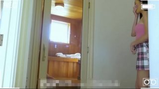Caught by My Step Sister Lana Rhoades: A Peeping Brother’s Forbidden Thrill